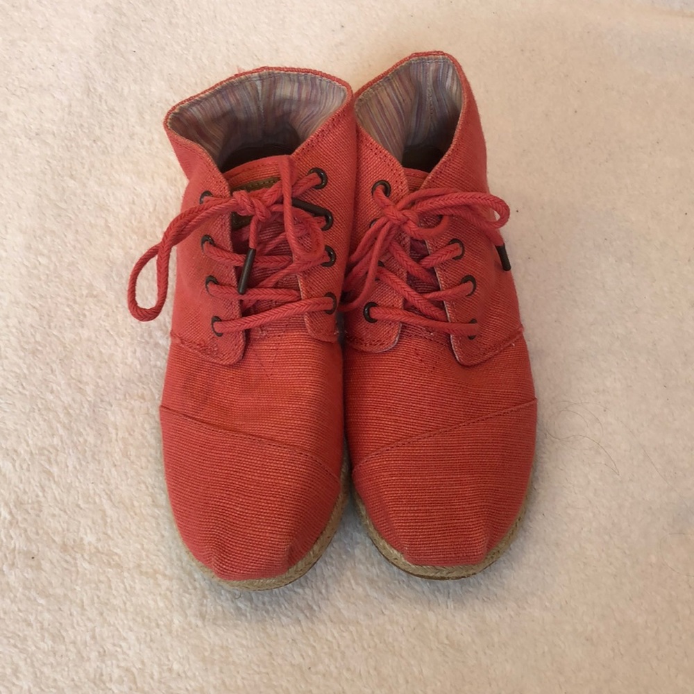 Toms high-top espadrille sneakers